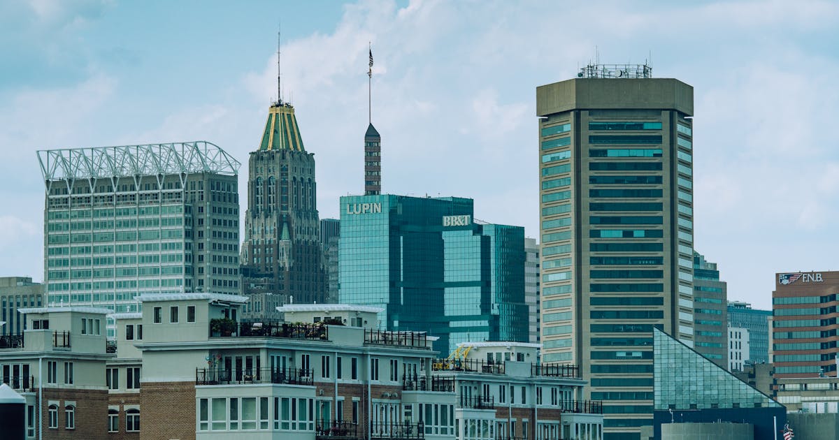 Maryland cityscape